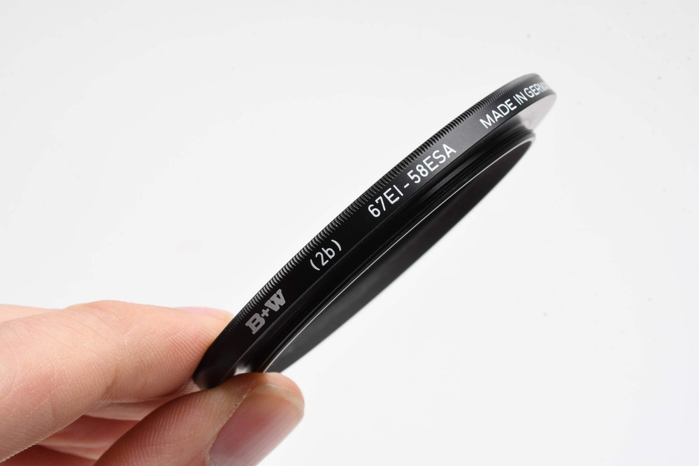 B+W 67-58mm step down ring 67EI-58ESA