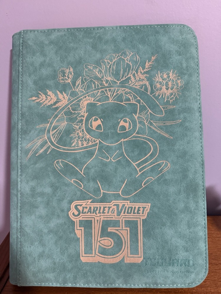 pokemon 151 master set binder (made to order)
