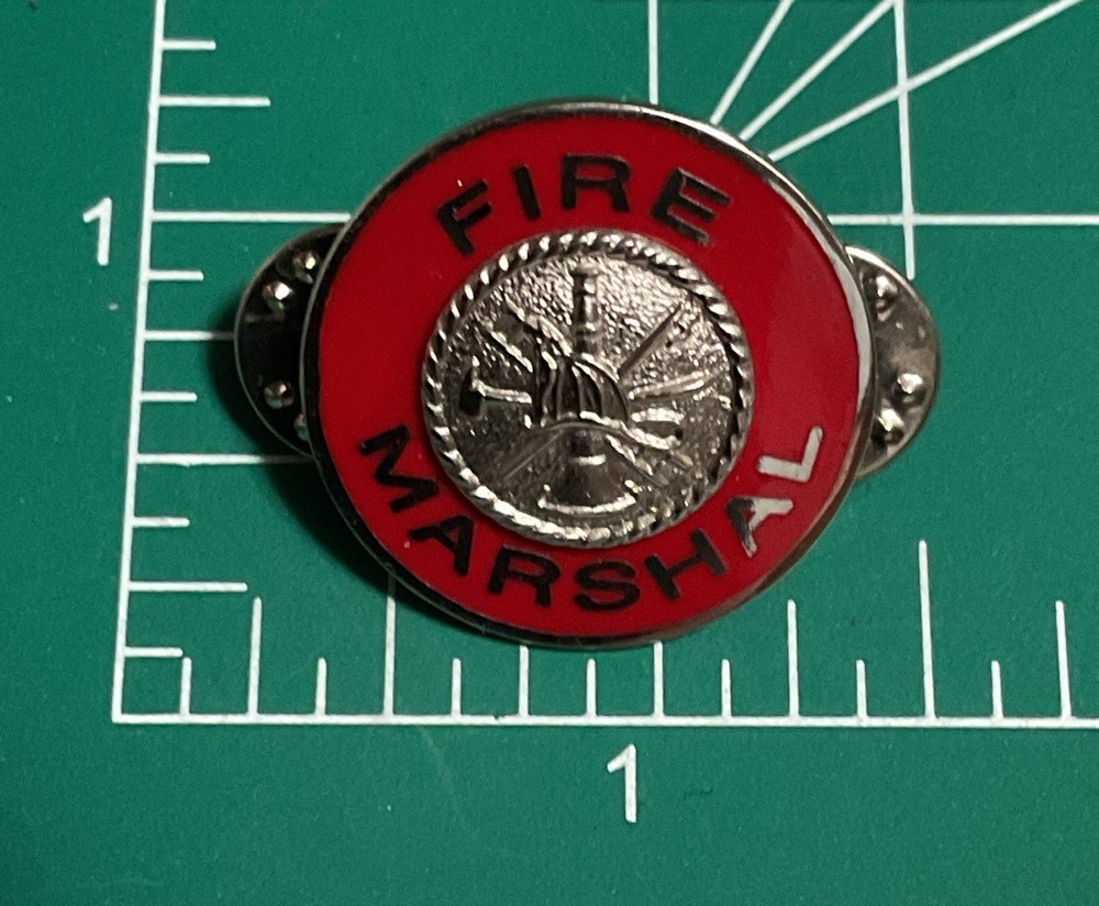 Fire Marshal Insignia Pin DA1