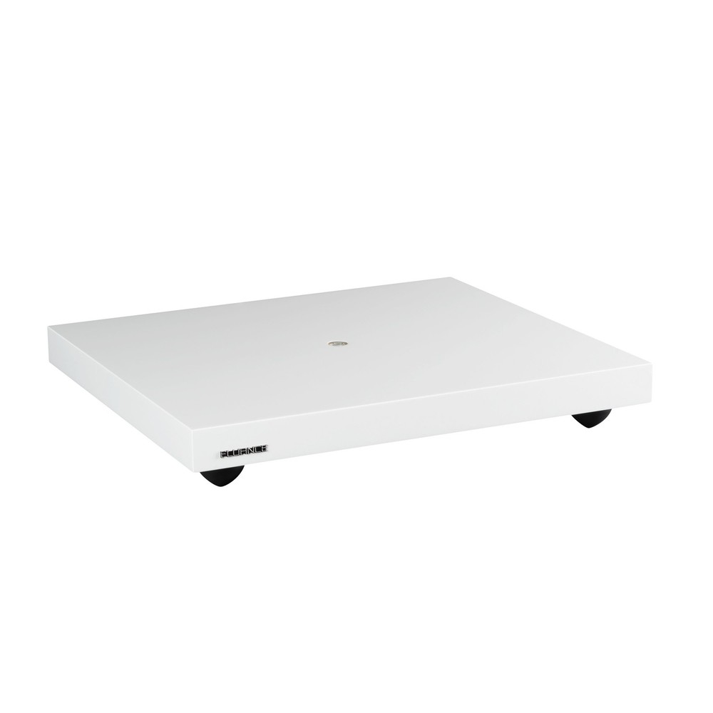 Fluance Turntable Isolation Base and Vinyl Record Rubberized Weight Stabilizer