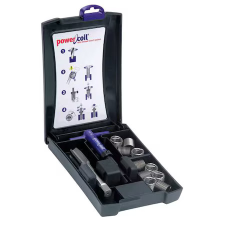 Free-Running Helical Insert Repair Kit, Helical Inserts, M16-2.00, Plain 18-8