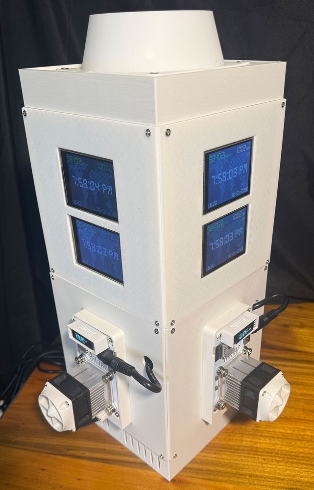 Fully Customizable Crypto Cooling Tower - The Crypto Cube v3 - Gamma 601