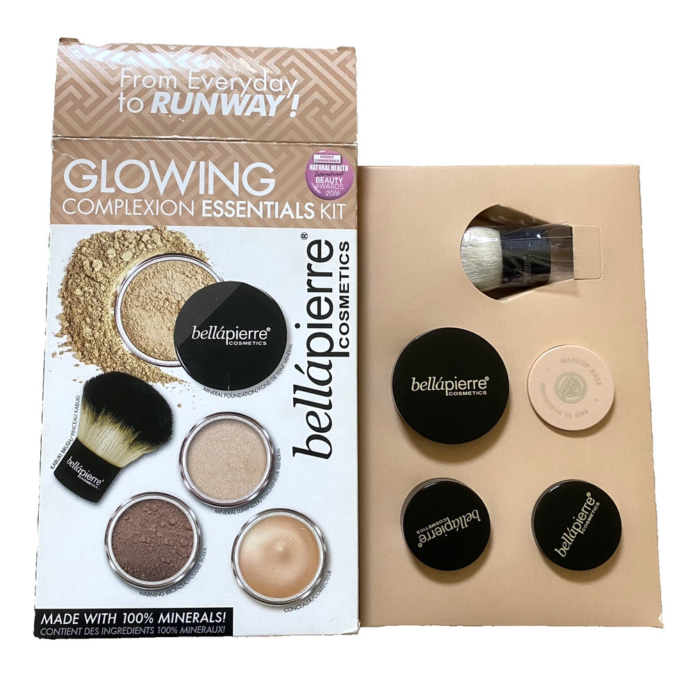 Bellapierre Cosmetics Glowing Complexion Essentials Kit Mineral Makeup - Fair