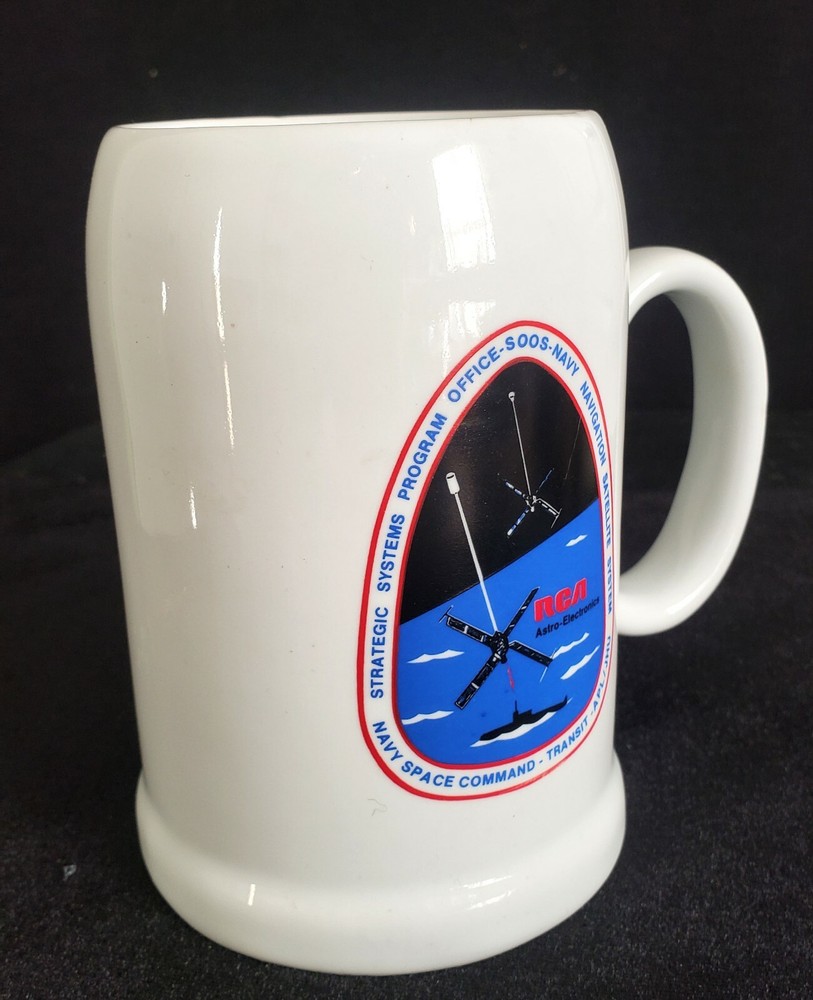 RCA Astro Electronics 20 OZ Mug EUC Rare Vintage