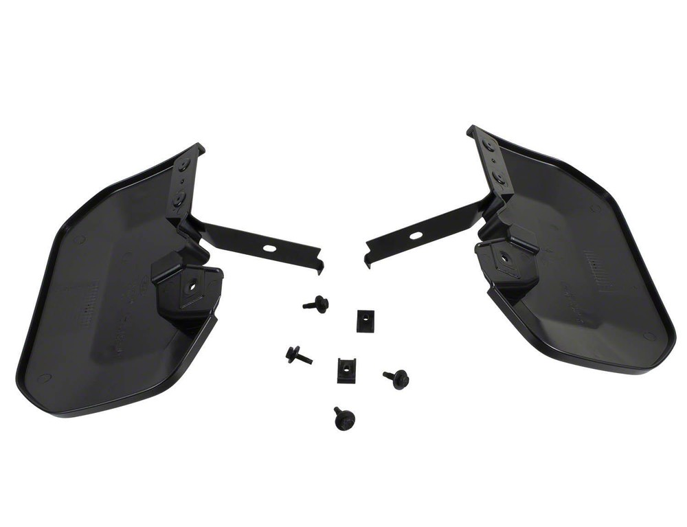Transit® 2015-2024 Molded Splash Guards Mud Protector Flaps Front Pair in Black