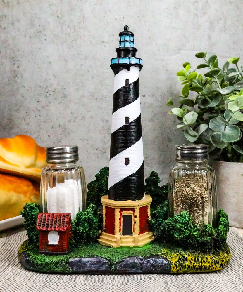 Beacon Seasons Lighthouse Salt & Pepper Set 8" Tall