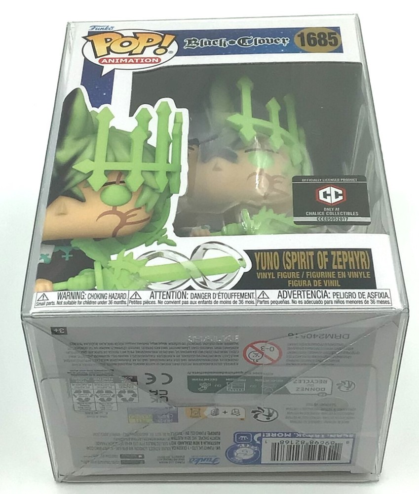 Funko Pop! Black Clover Chalice Exclusive Yuno #1685 with Protector