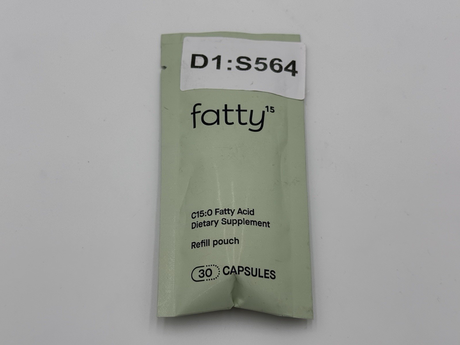 Fatty15 Pure C15:0 Pentadecanoic Acid Supplement - Gut & Liver Health - 30 CT