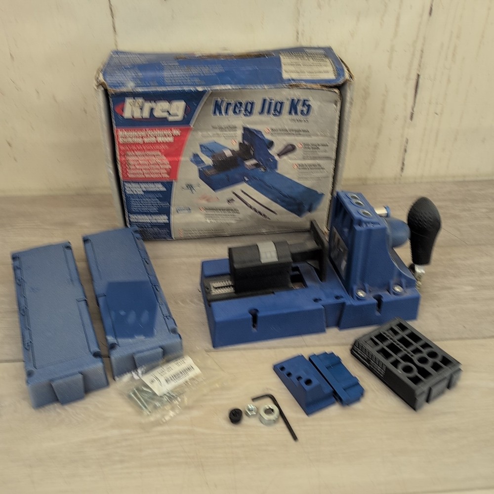 Kreg Jig K5 Pocket-Hole Advanced System Incomplete No Bits