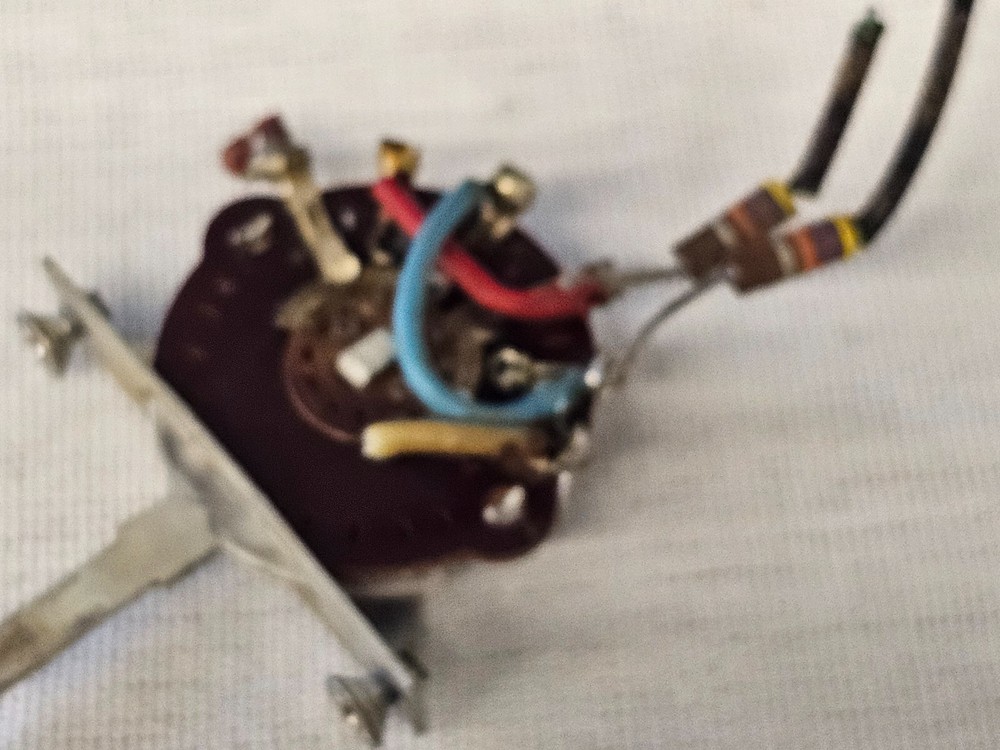 Bell Carillon 6060 Tube Amplifier Function Selector Toggle Switch Dial