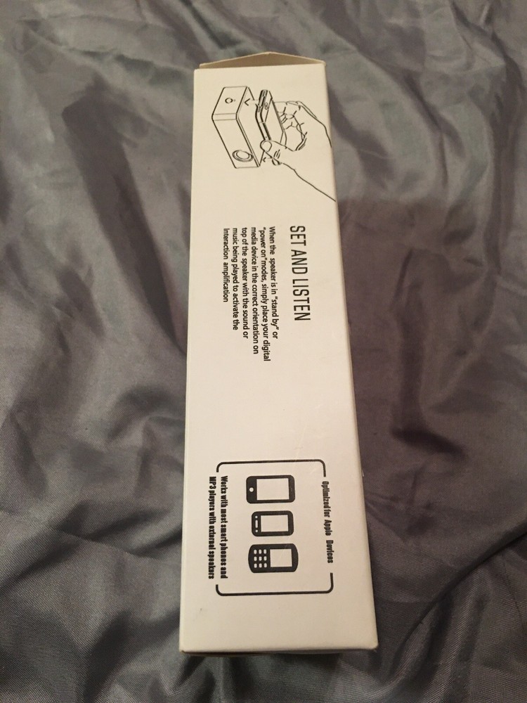 Avon Mark Pink Interactive Phone Speaker New NIB