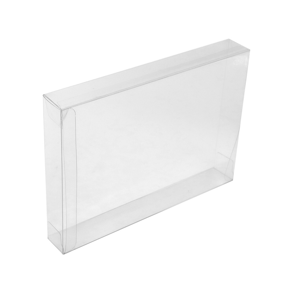 5x NINTENDO NES CIB GAME- CLEAR PLASTIC PROTECTIVE BOX PROTECTOR SLEEVE CASE