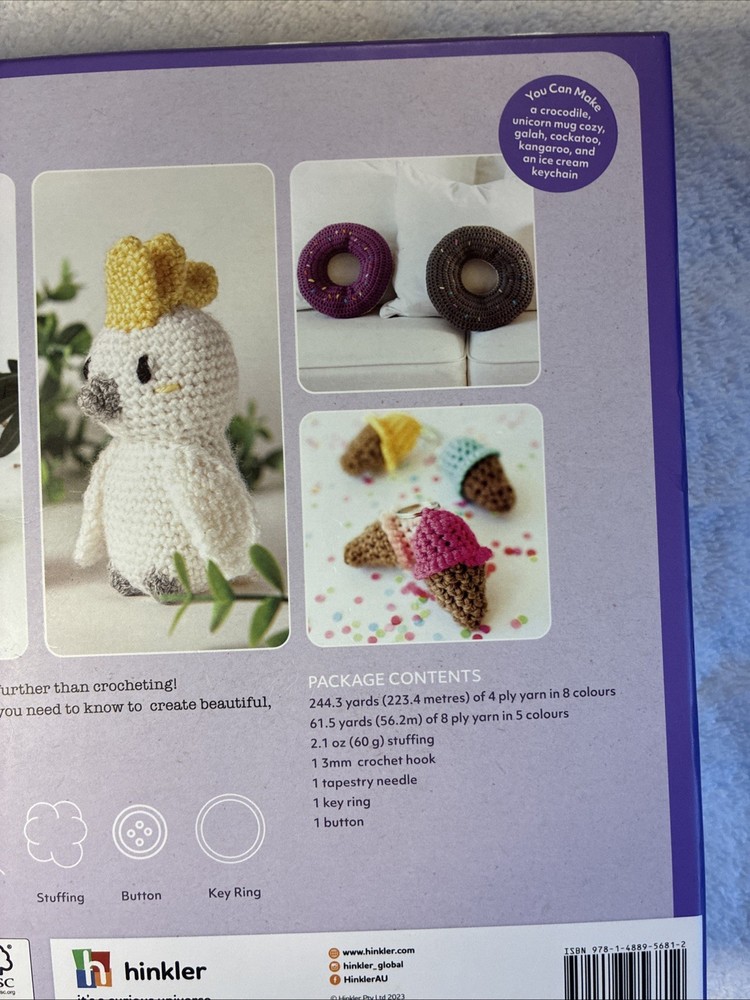 Craftmaker Crochet Creations Deluxe Kit