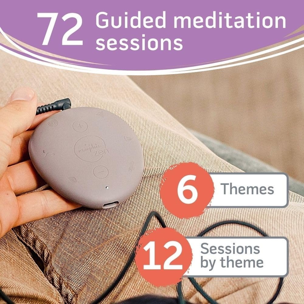 Morphée Zen | Guided Meditation Sound Device for Instant Relaxation | Enhan