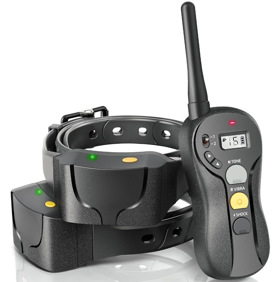 3000 FT Dog Training US Collar Rechargeable Remote Shock PET Waterproof Trainer
