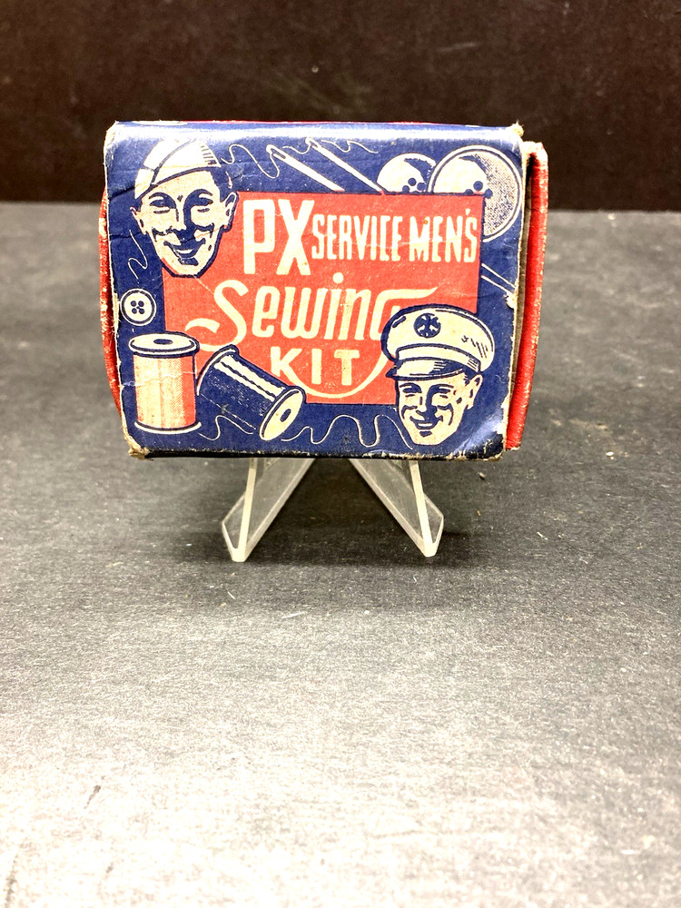 Colorful Vintage Military Sewing Kit