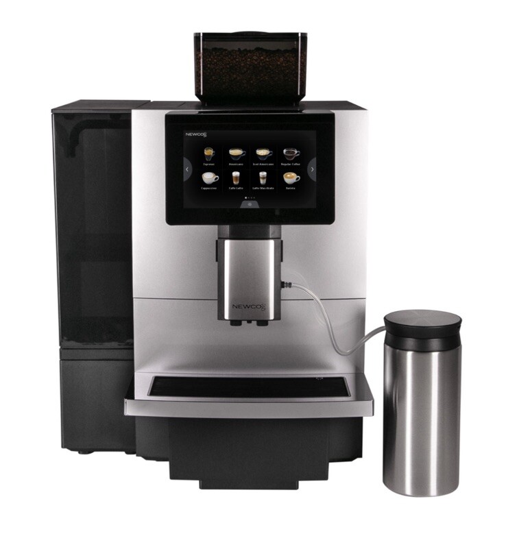 F11 Big Plus DR. COFFEE- NEWCO Automatic Espresso Machine. Milk System (silver)
