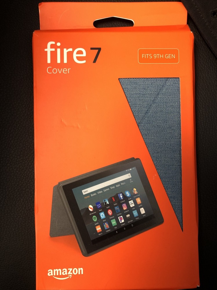 Fire 7 Tablet Case (Compatible with 9th Generation, 2019 Release), Twilight Blue