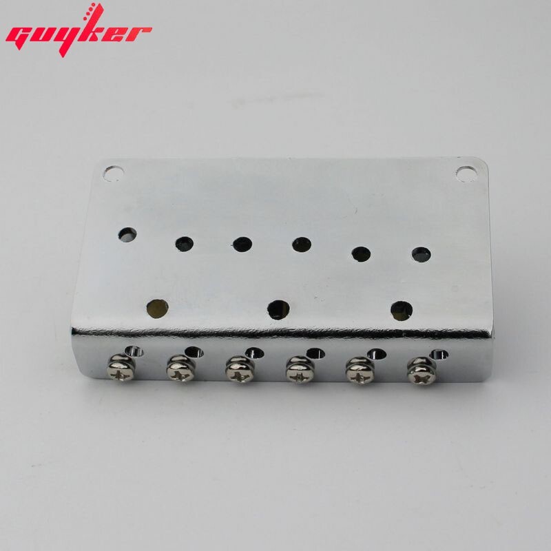 Chrome 12-String Strato Type Bridge Electric Guitar Hardtail Bridge