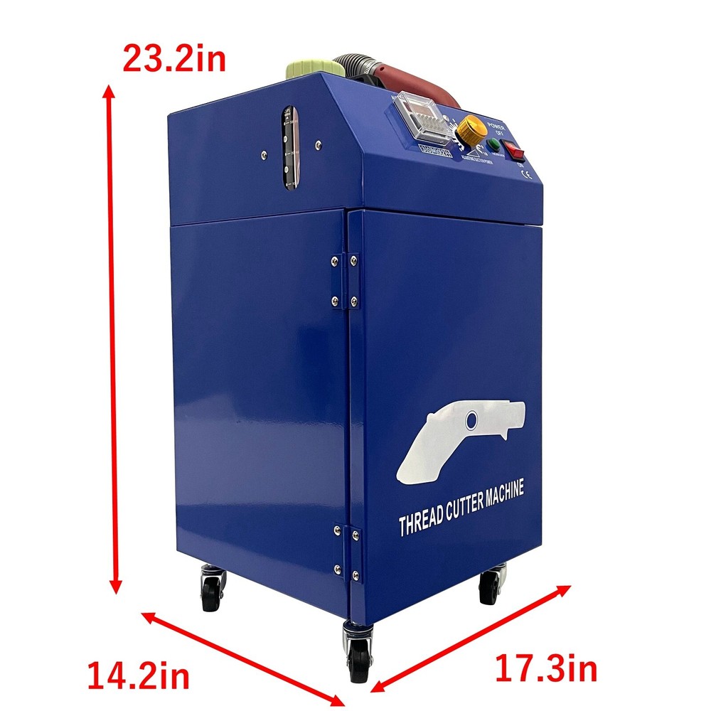 110V Single Head Automatic Thread Cutting Machine Clothes Wire Cutter 700W
