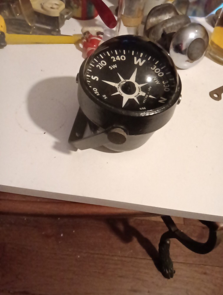 Vintage Aqua Meter Nautical Compass
