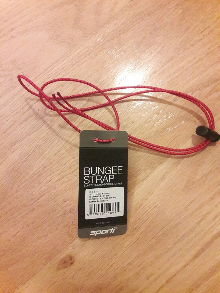 Swim Goggle Bungee Strap- Mult. Colors Available
