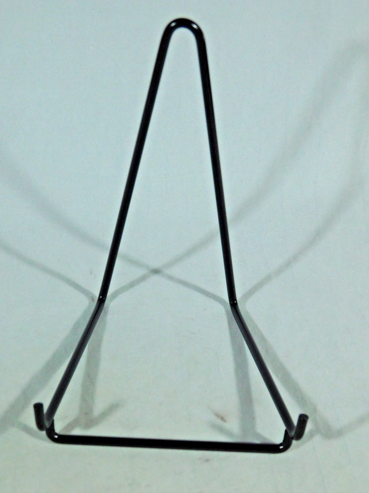 Easel Display Stand Large Sized Black Metal