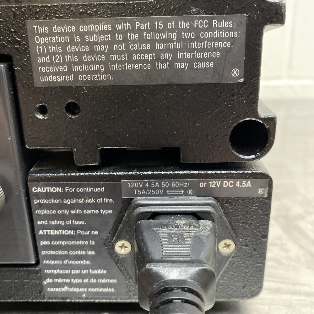 Photron FastCam High Speed Video Camera Processor Model Super 10K