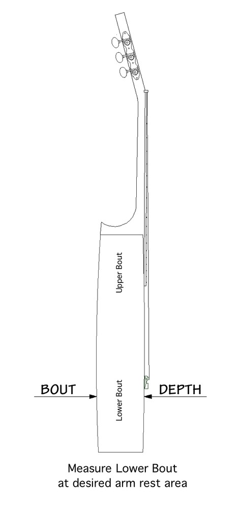 Saddle-A-Bout Leather Guitar Armrest