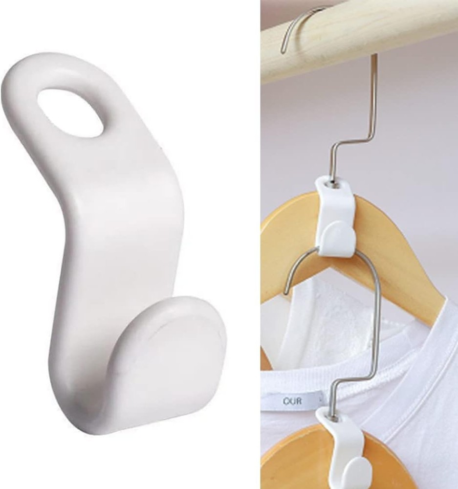 Hanr Hooks for Plastic Clips Clothes Space Saving Hanrs for