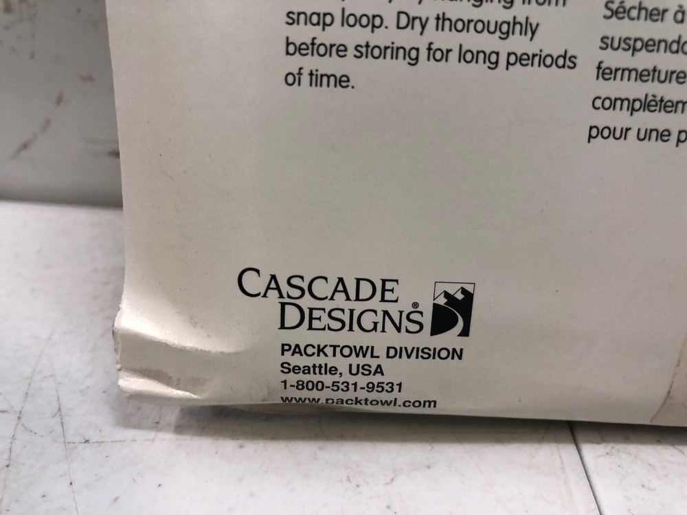 Packtowl Size S Blue Color