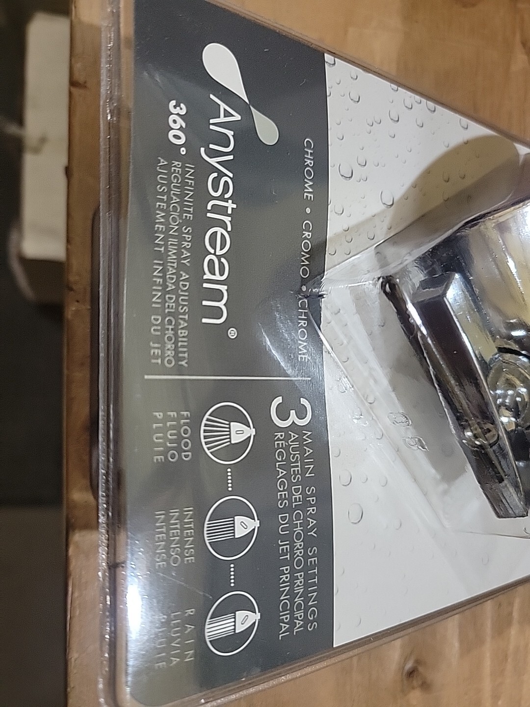 Speakman 2052-BP Icon Anystream Luxury Hotel Experience 360' Shower Head **NEW**