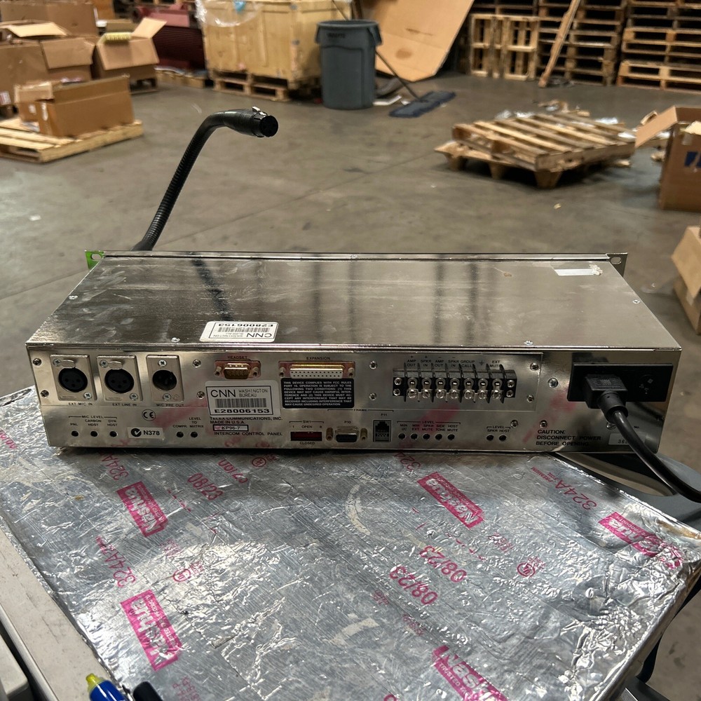 RTS by Telex Matrix Intercom System KP96-7 Intercom Control Panel