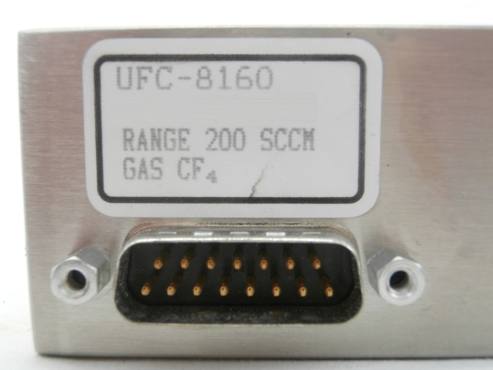 UNIT Instruments UFC-8160 Mass Flow Controller MFC 200 SCCM CF4 Working Spare