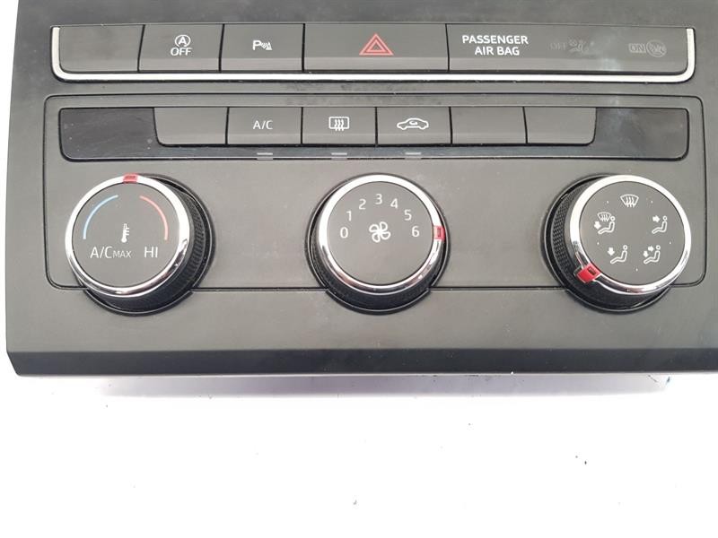 2019 SEAT LEON HEATER CONTROL PANEL ASSEMBLY 5F0907426AB