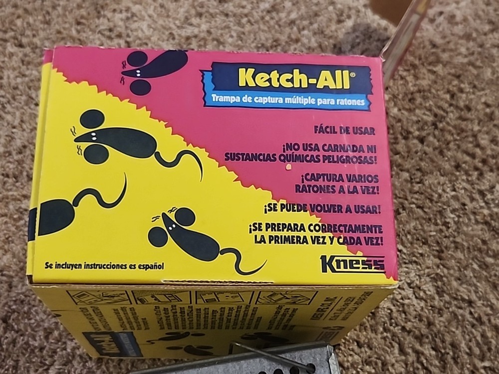 Ketch-All 101-0-023 Multiple Catch Reuseable Mouse Trap