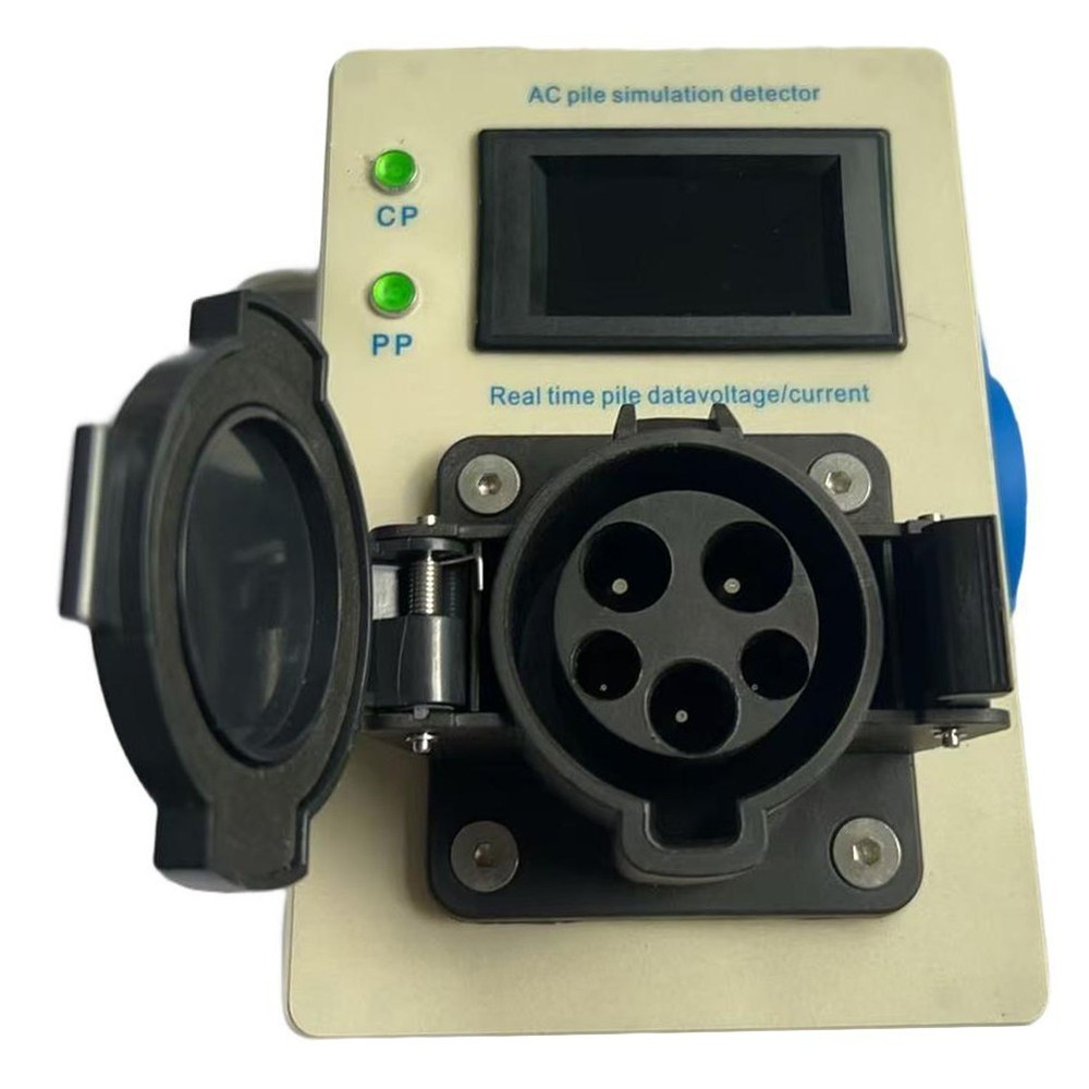 AC Charging Pile Simulation Tester for Electric Vehicle Charging Socket Testing