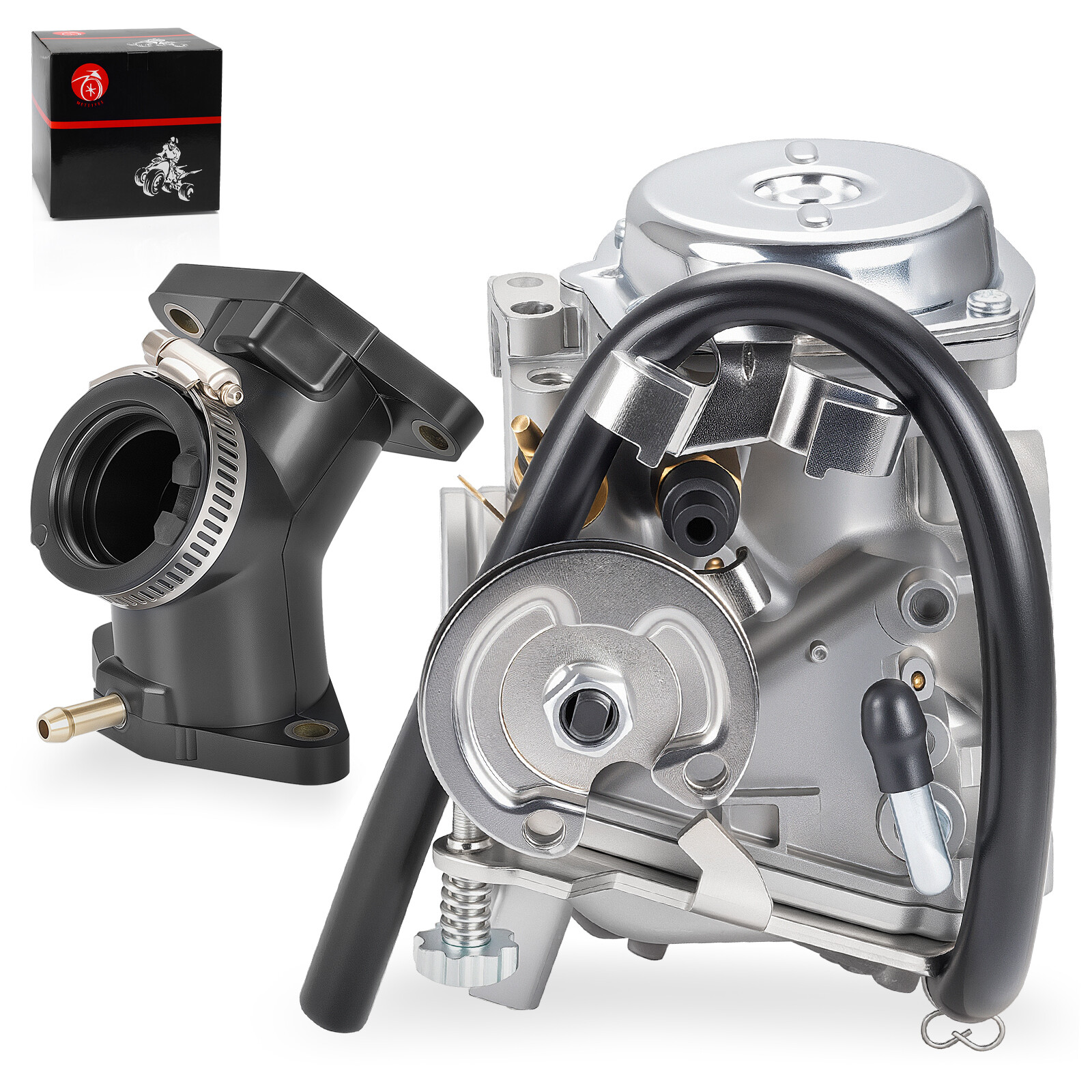 Carburetor Carb W/ Intake Manifold For Yamaha XV250 V-star Virago 250 Route 66