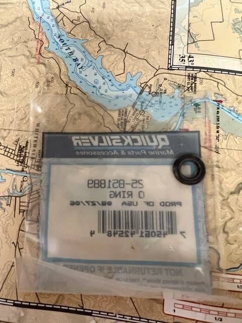 Quicksilver #25-851889 O-Ring.