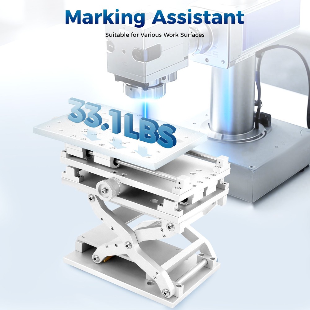 3 Axis Moving Workbench 3D XYZ Marking Machine lifting Marking Working Table USA