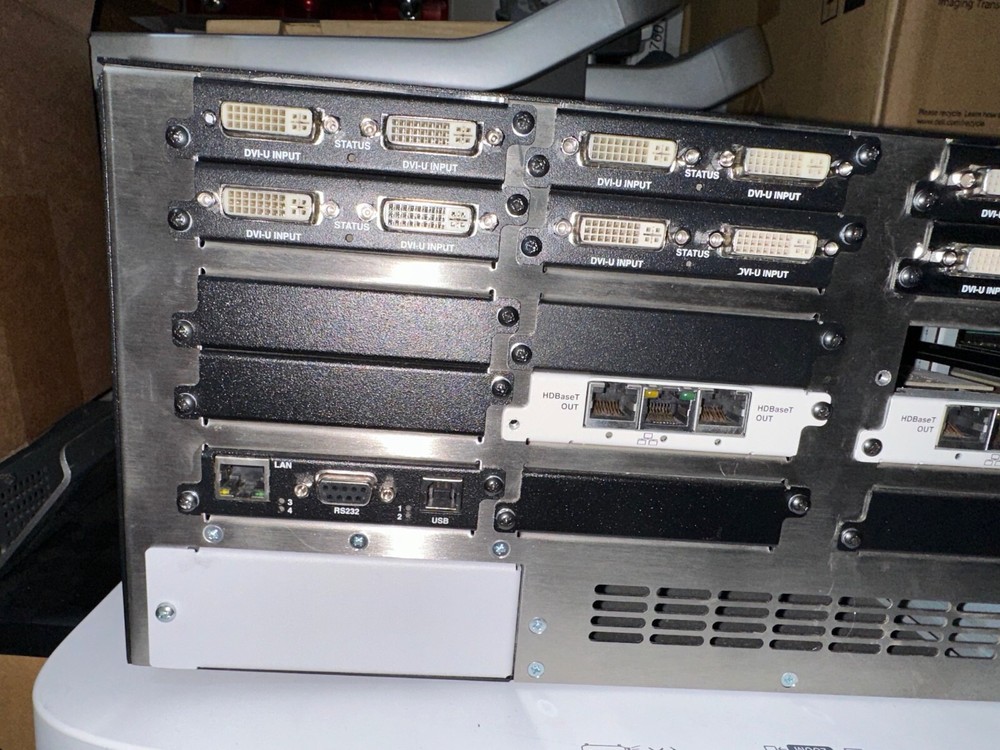 tvONE C3-540 CORIOmaster Modular 4K Multi-Window 4RU Video Processor w/ Modules