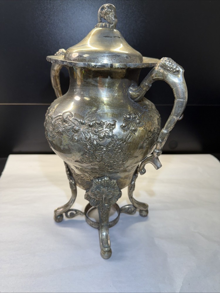 Vintage Alda's Samovar Silver Plated