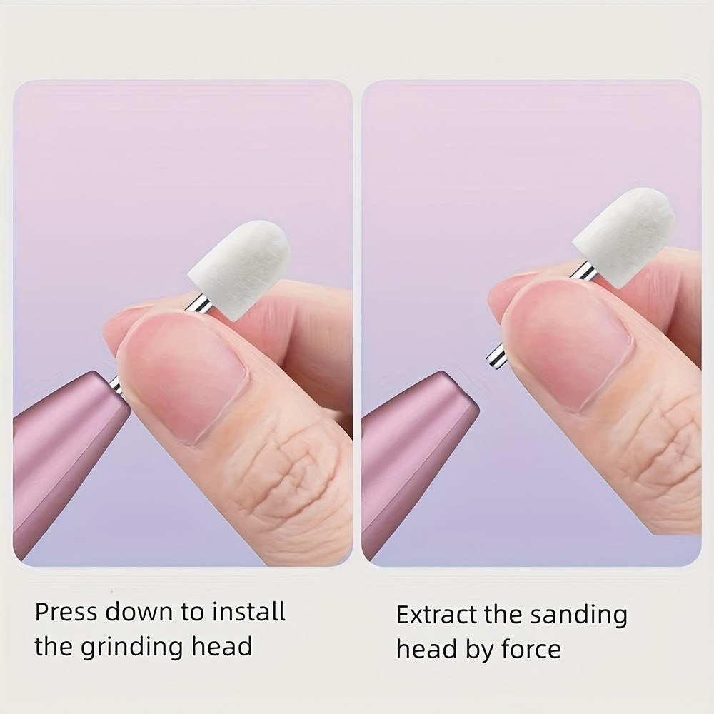 Electric Nail Drill Kit - Multi-Function Manicure Tool for Polishing & Shaping