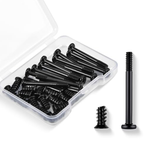 30PCS Computer PC Fan Screws Kit for Computer Cooling Fan Mount with Long &