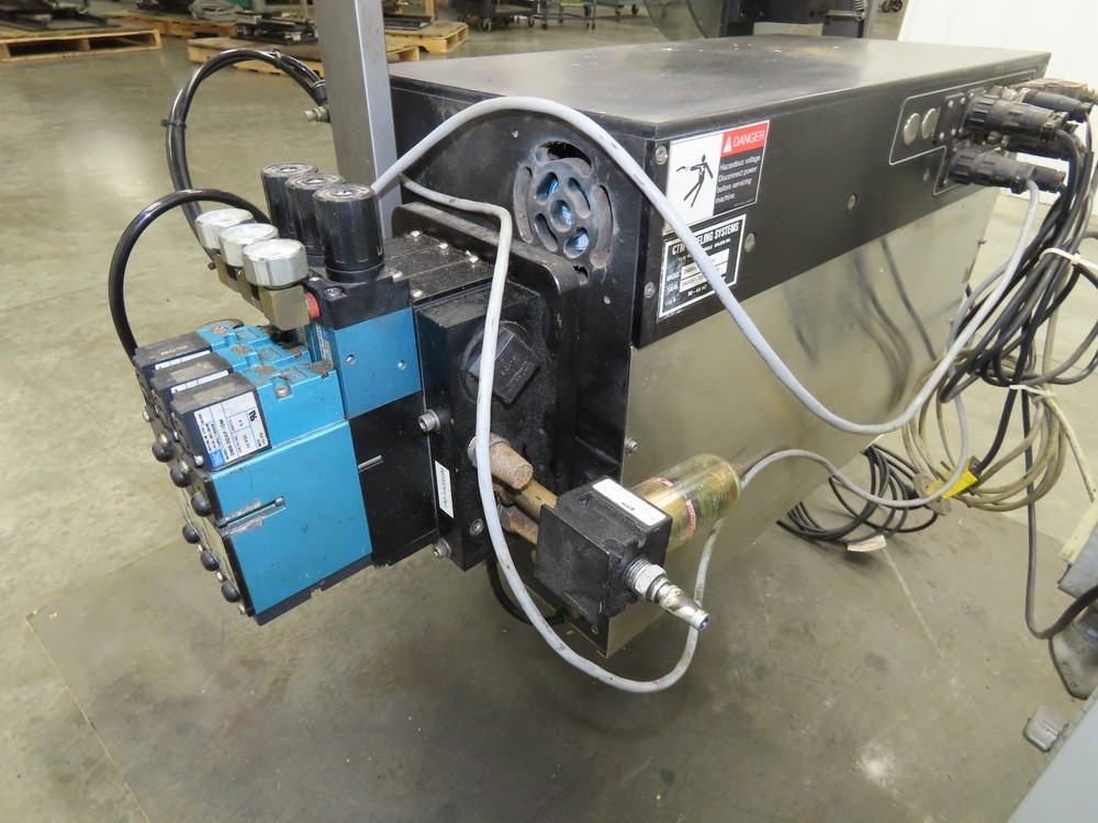 CTM 3600A-S84-EX High Speed Label Applicator SATO Thermal Printer 5" Width