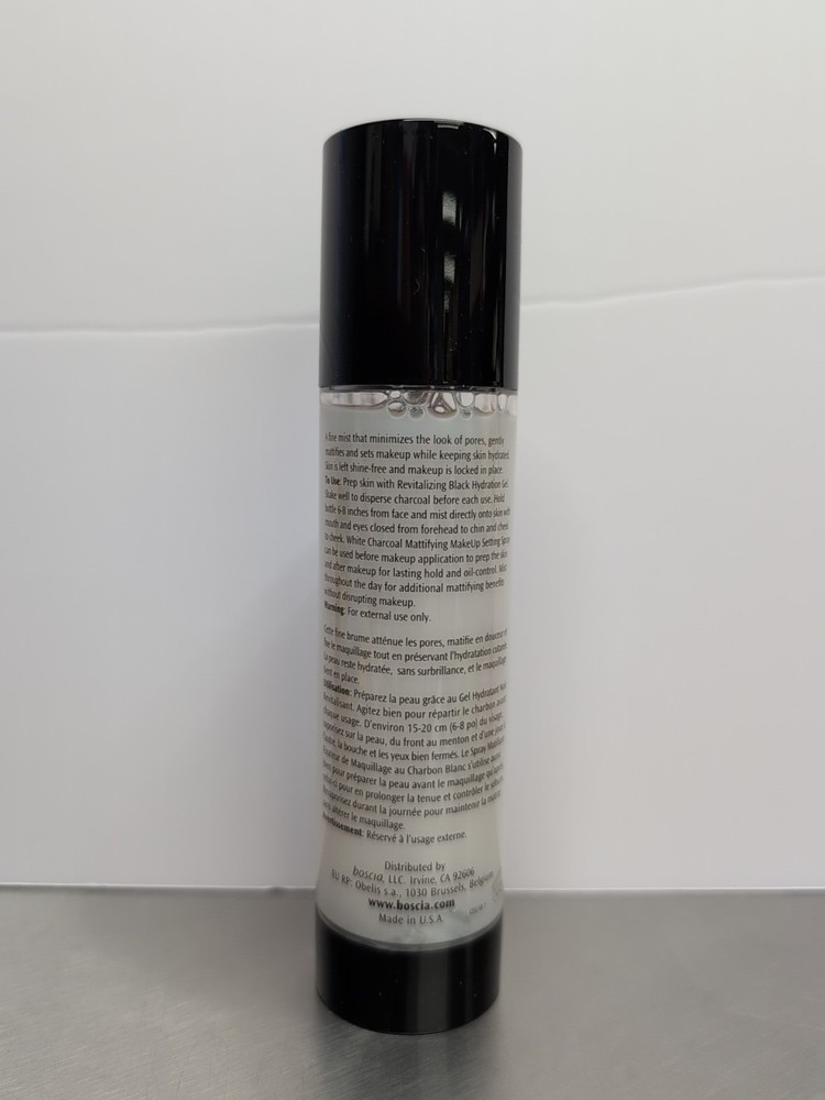Boscia Makeup Face Setting Spray White Charcoal Mattifying