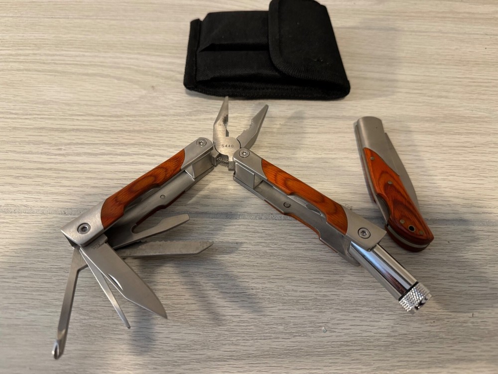 Multi Tool Pliers and Pocket Knife