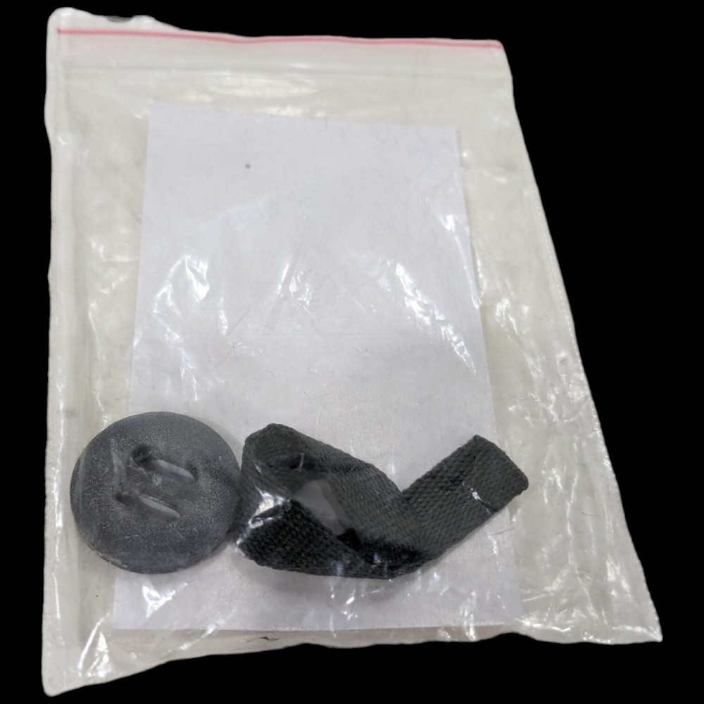 VOLCOM Button for Pants Spare Gray with Nylon Attachment Surfing Surf Button