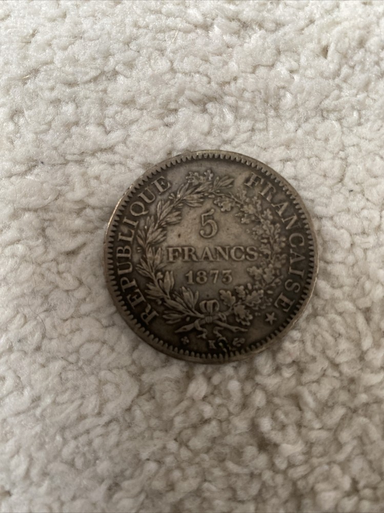 France Five Francs 1873K