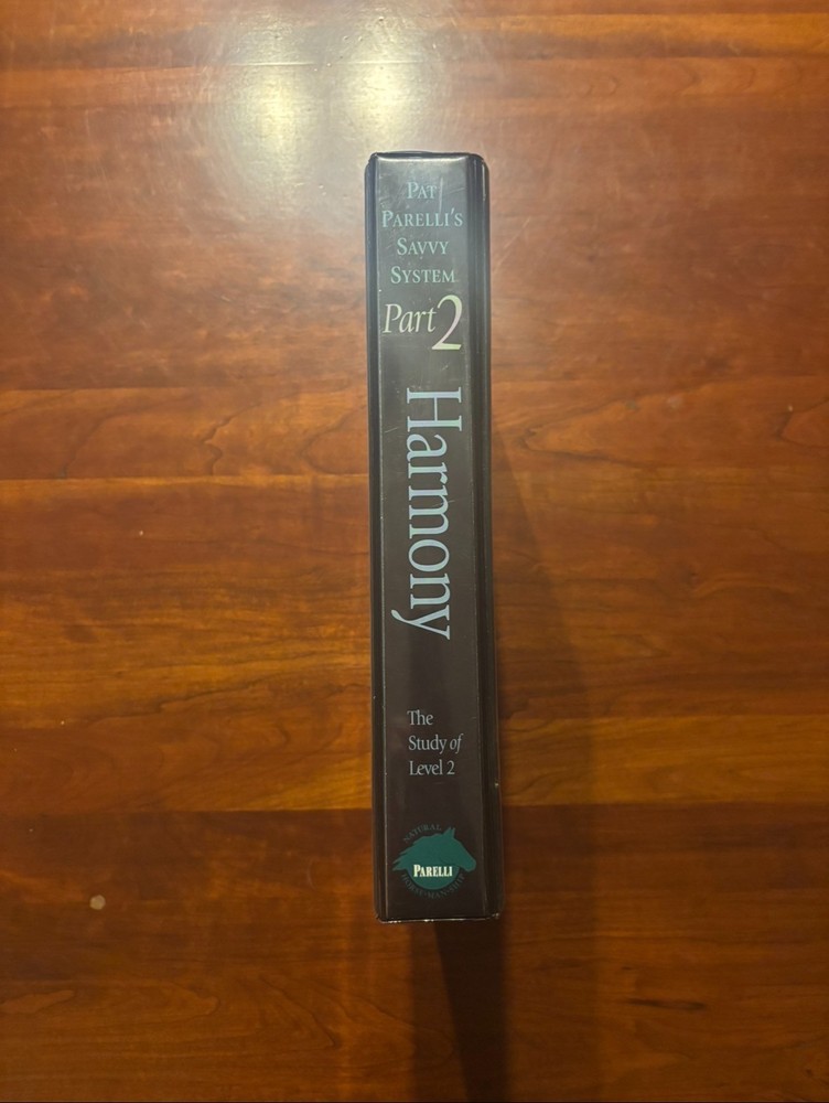 Pat Parelli's Savvy System- Level 2 Harmony VHS Cassette Complete Set